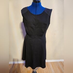 Time and Tru Black Sleeveless Dress
